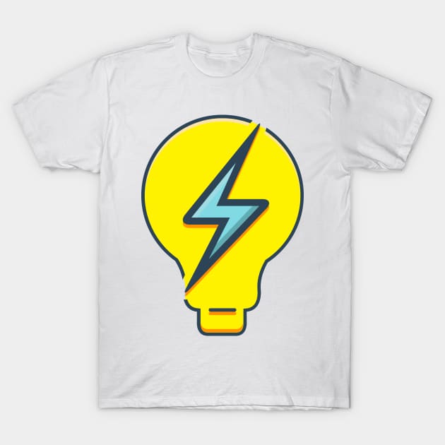 Electrical light bulb T-Shirt by EngineersArt